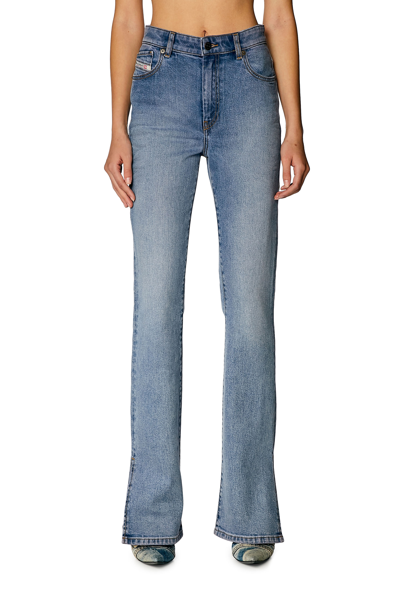 Shop Diesel Bootcut And Flare Jeans In Blu