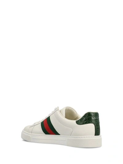 Shop Gucci Sneakers In Gr.whi