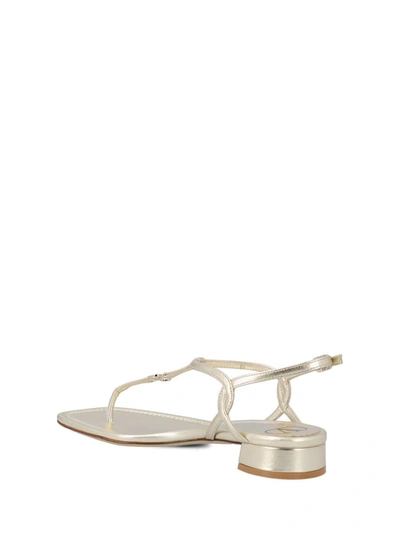 Shop Valentino Garavani Sandals In Gray