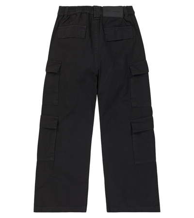 Shop Marc Jacobs Cotton Cargo Pants In Black