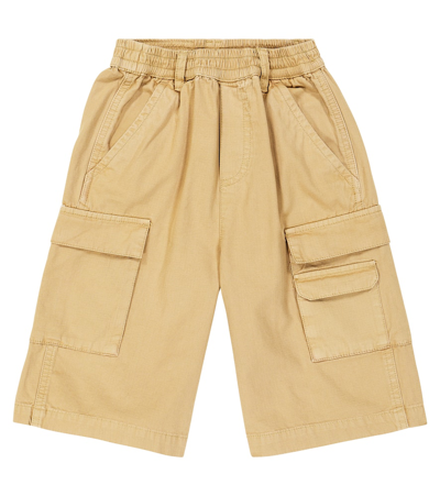 Shop Marc Jacobs Cotton Bermuda Shorts In Beige