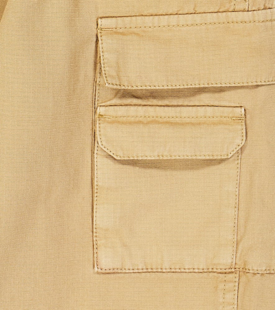 Marc Jacobs Cotton Bermuda Shorts In Beige