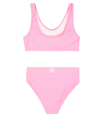 Shop Givenchy Logo Bikini In Pink