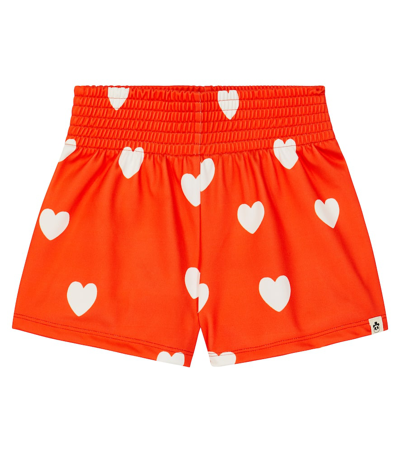 Mini Rodini Printed Shorts In Red