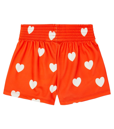 Mini Rodini Printed Shorts In Red