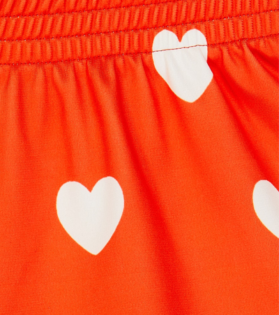 Mini Rodini Printed Shorts In Red