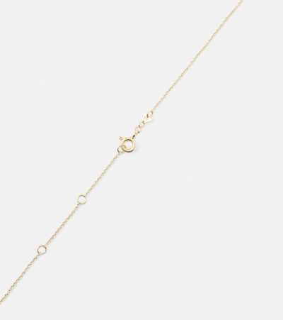 Aliita Casita 9kt Yellow Gold Necklace With Enamel In Gold