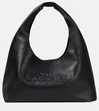 Shop Marc Jacobs The Sack Leather Tote Bag In Schwarz