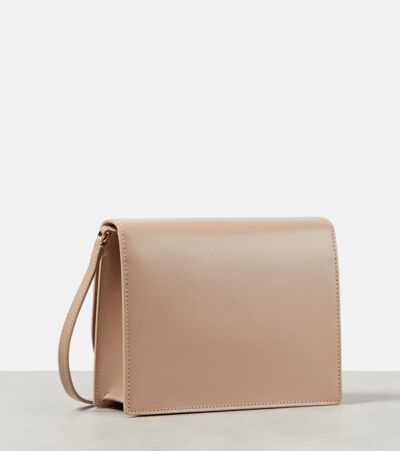 Dolce & Gabbana Women Dg Logo Leather Crossbody Bag In Pink