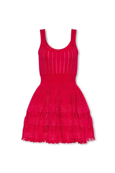 Shop Alaïa Alaia Dresses In Pink
