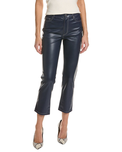 Shop Staud Cropped Elliot Pant In Blue
