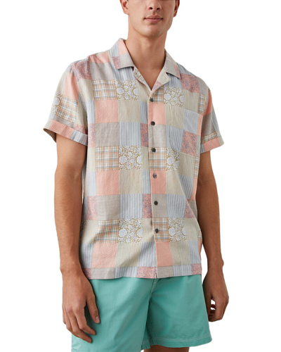 Shop Rails Moreno Linen-blend Shirt