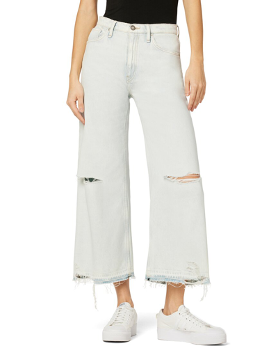 Hudson Jodie Ripped High Waist Ankle Wide Leg Jeans