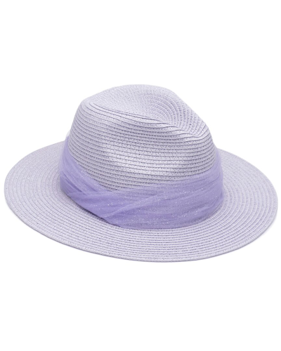 Shop Eugenia Kim Courtney Hat In Purple