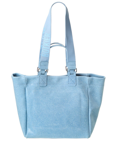Shop Botkier Bedford Leather Tote In Blue