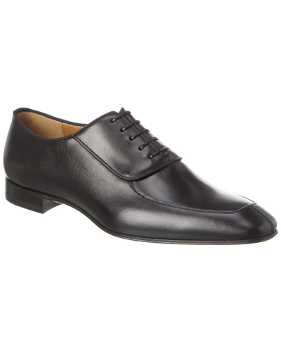 Shop Christian Louboutin Lafitte Leather Oxford In Black