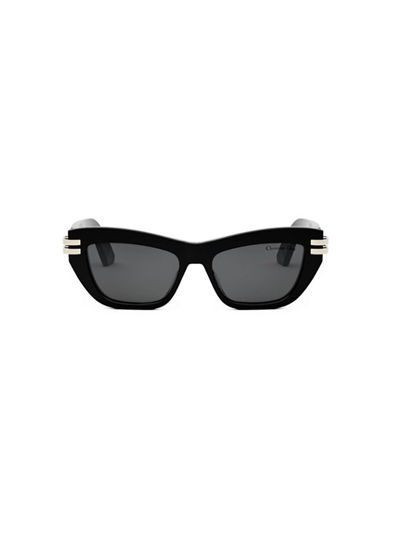 Shop Dior Eyewear Butterfly Frame Sunglasses In Black