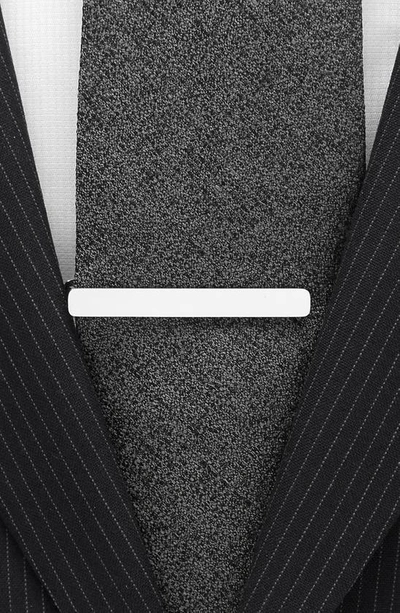 Shop Cufflinks, Inc Polished Tie Clip In Silver