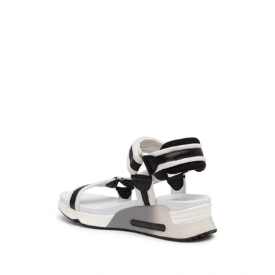 Shop Ash Sandals In Wht/blk