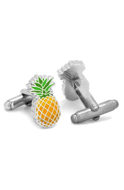 Shop Cufflinks, Inc Pineapple Cuff Links In Multi