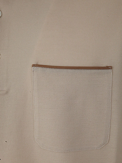 Shop Zegna Pure Cotton Polo In Brown