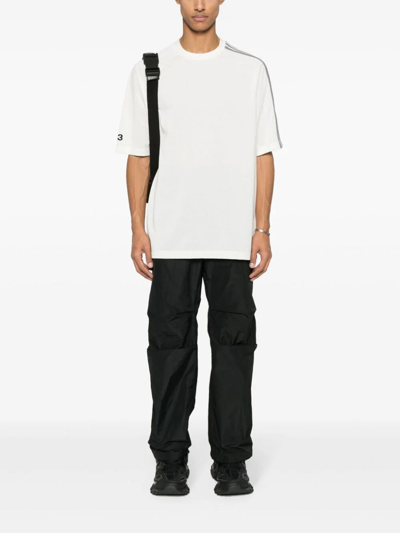 Shop Y-3 3s Short Sleeve Tee In White