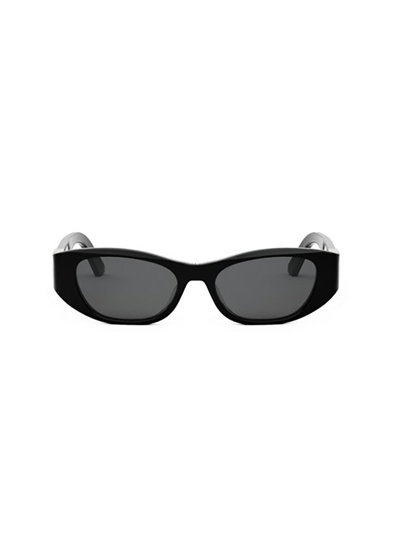 Shop Dior Eyewear Rectangle Frame Sunglasses In Black