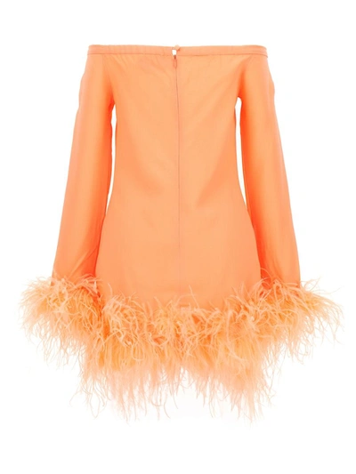 Shop Taller Marmo 'domotics' Dress In Orange