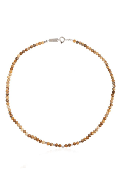 Shop Isabel Marant Stone Necklace In Brown