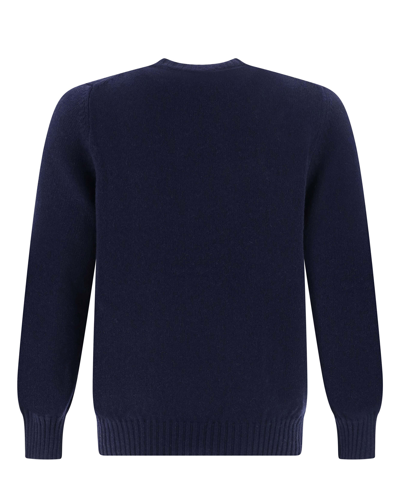 Shop Aragona Cashmere Sweater In Blue
