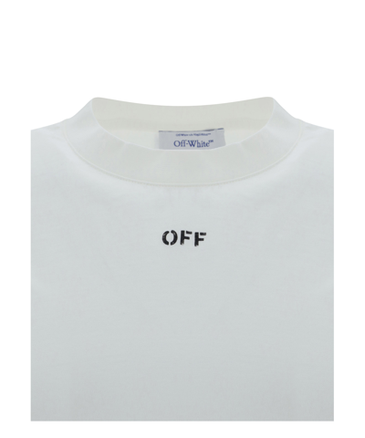 Shop Off-white Sleeveless T-shirt In White