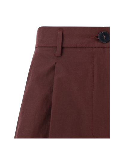 Shop Forte Forte Shorts In Brown