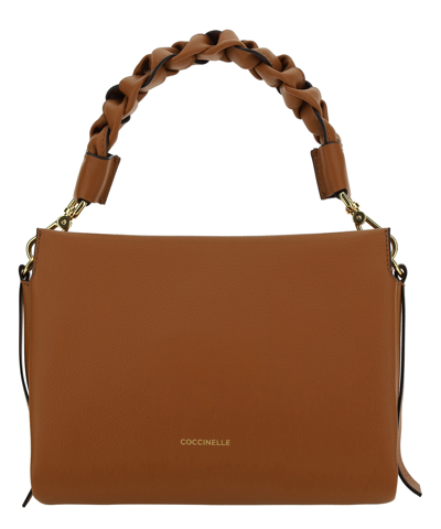 Shop Coccinelle Boheme Handbag In Brown