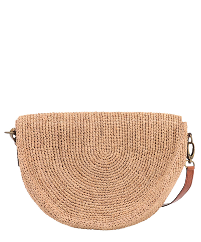 Shop Ibeliv Tiako Crossbody Bag In Beige