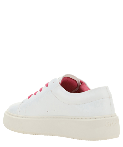 Shop Ganni Sneakers In White
