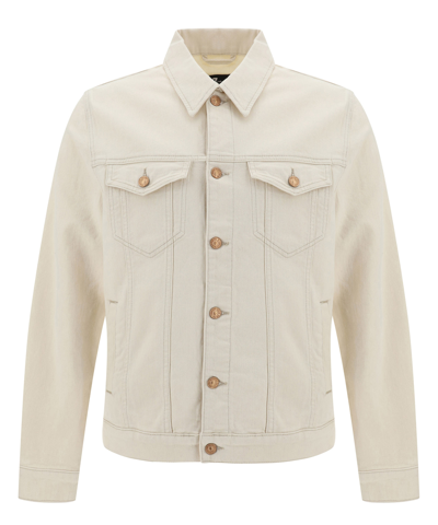 Shop 7 For All Mankind Denim Jacket In White