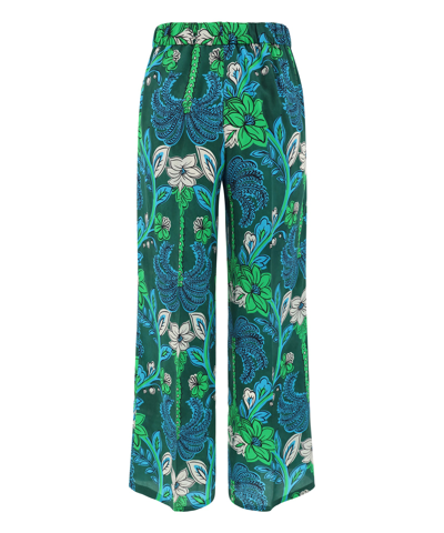Shop P.a.r.o.s.h Trousers In Green