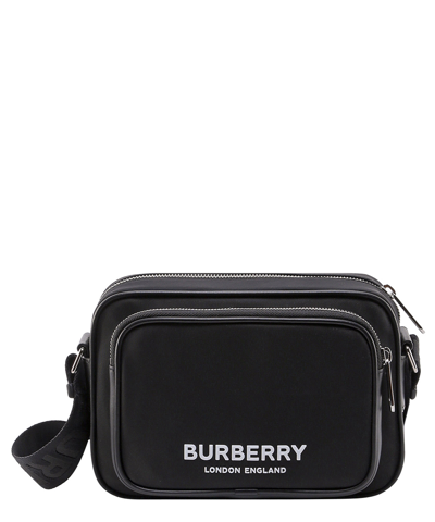 Shop Burberry Paddy Crossbody Bag In Black