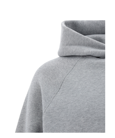 Shop Gucci Hoodie In Grey