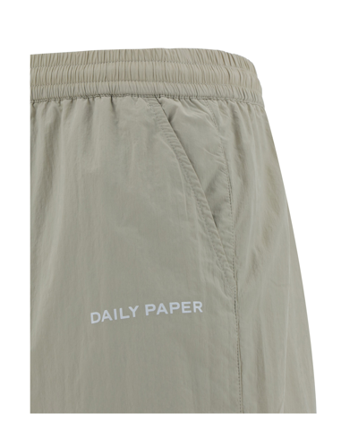 Shop Daily Paper Eward Trousers In Grey