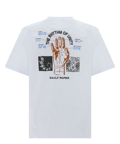 Shop Daily Paper Identity T-shirt In White