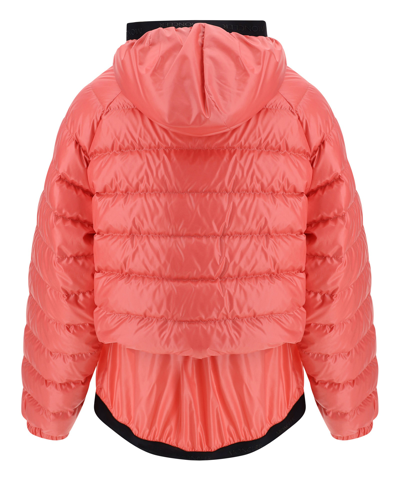 Shop Moncler Criseide Down Jacket In Pink