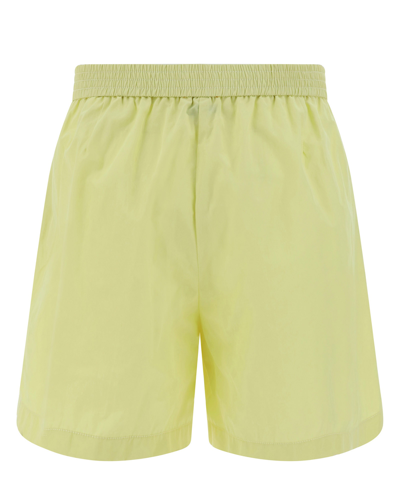 Shop Forte Forte Shorts In Yellow