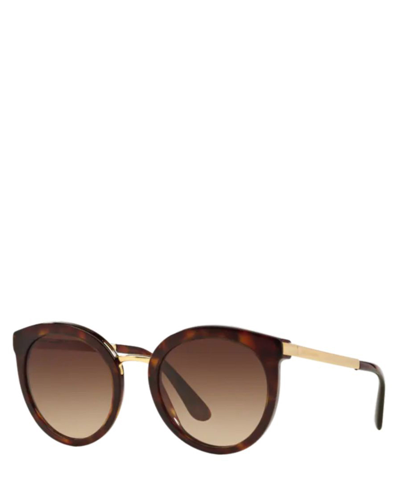 Shop Dolce & Gabbana Sunglasses 4268 Sole In Crl