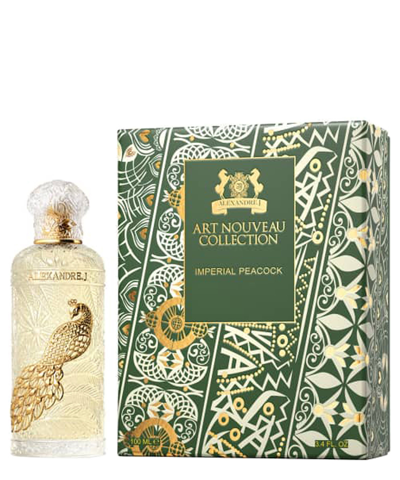 Shop Alexandre.j Imperial Peacock Gold Eau De Parfum 120 ml In White