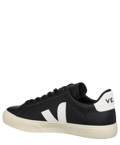 Shop Veja Campo Sneakers In Black
