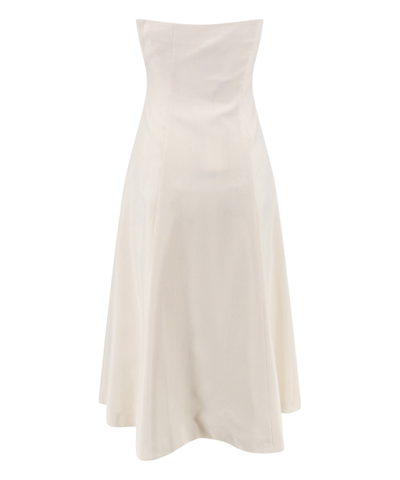 Shop Semicouture Mini Dress In White