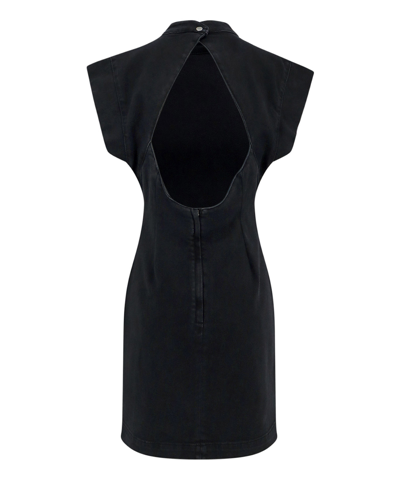 Shop Isabel Marant Nina Mini Dress In Black