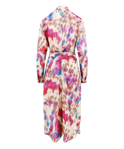 Shop Isabel Marant Étoile Nesly Midi Dress In Multicolor
