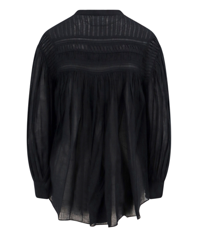 Shop Isabel Marant Étoile Plalia Blouse In Black